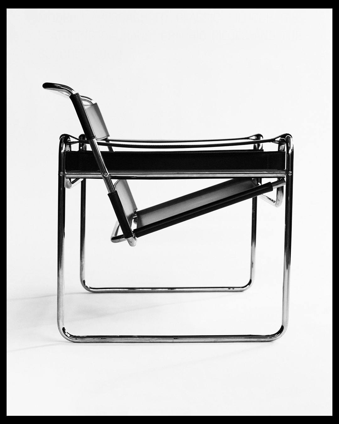 Classic Bauhaus chair photographed for The Bauhaus.
